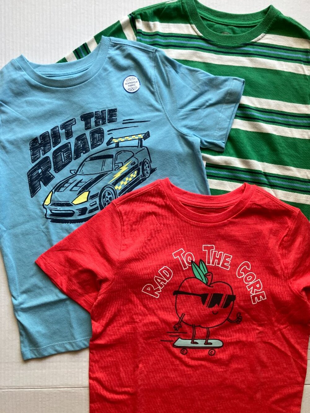 8 Boys Wonder Nation & 365 Kids Garanimals Short Sleeve T-Shirt Bundle